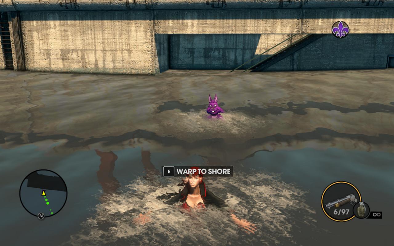 [03/12/2011] Saints Row The Third: Schwimmendes Easteregg.