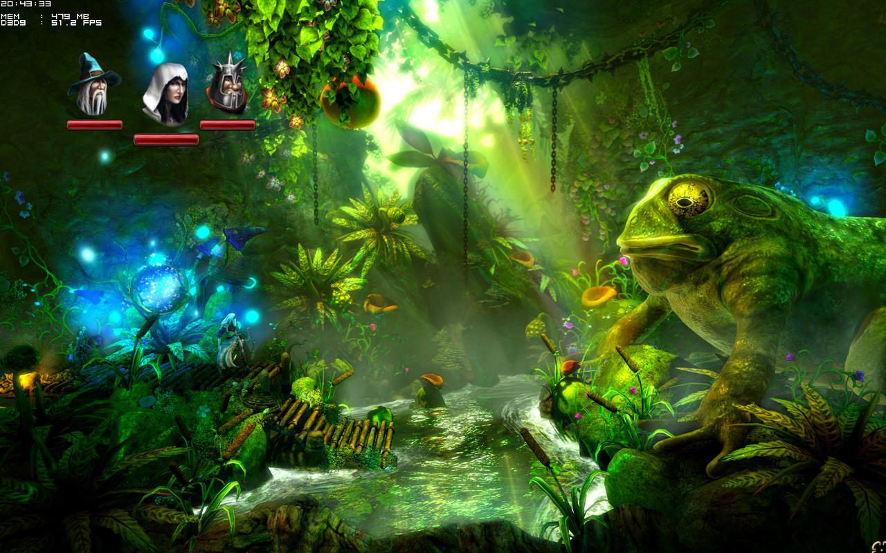 [09/12/2011] Trine 2: Beste 3D-Vision-Einstufung und Supersampling-AA sowie FXAA von Haus aus plus PCGH-Screenshots (10)
