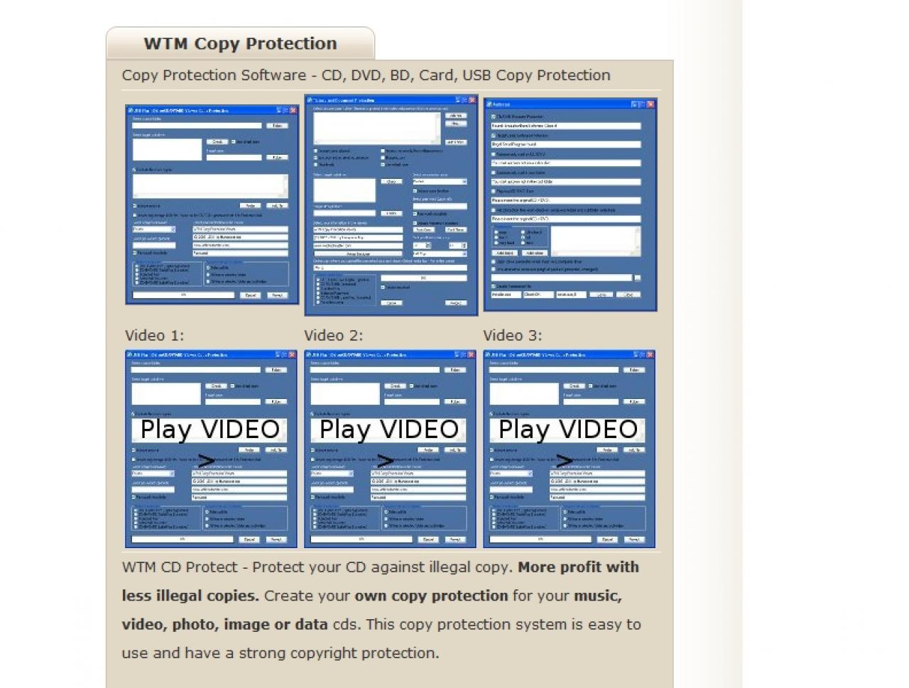 [05/12/2011] WTM Copy Protection: Ein Kopierschutz für Flash-Datenträger wie USB-Sticks.