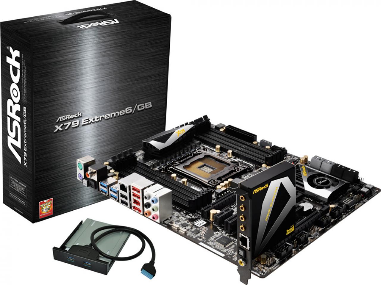 [23/12/2011] Asrock stellt das X79 Extreme6/GB mit acht DIMMs vor