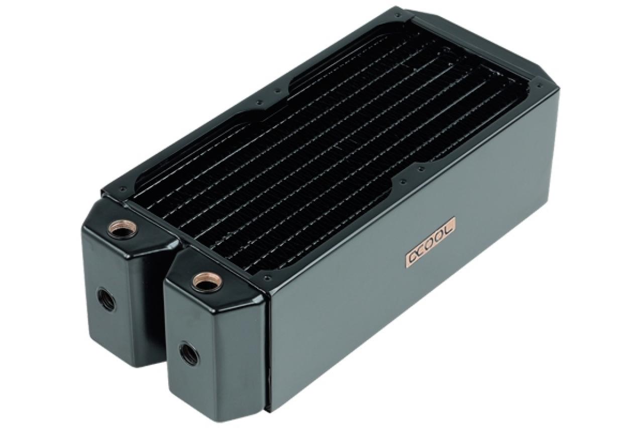 [11/12/2011] Alphacool Nexxxos Monsta 240: Mit 80 mm der derzeit dickste Radiator am Markt.