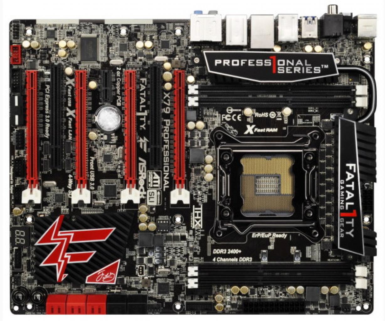 [21/12/2011] Zum Vergleich: Das Asrock X79 Fatal1ty Professional (1)