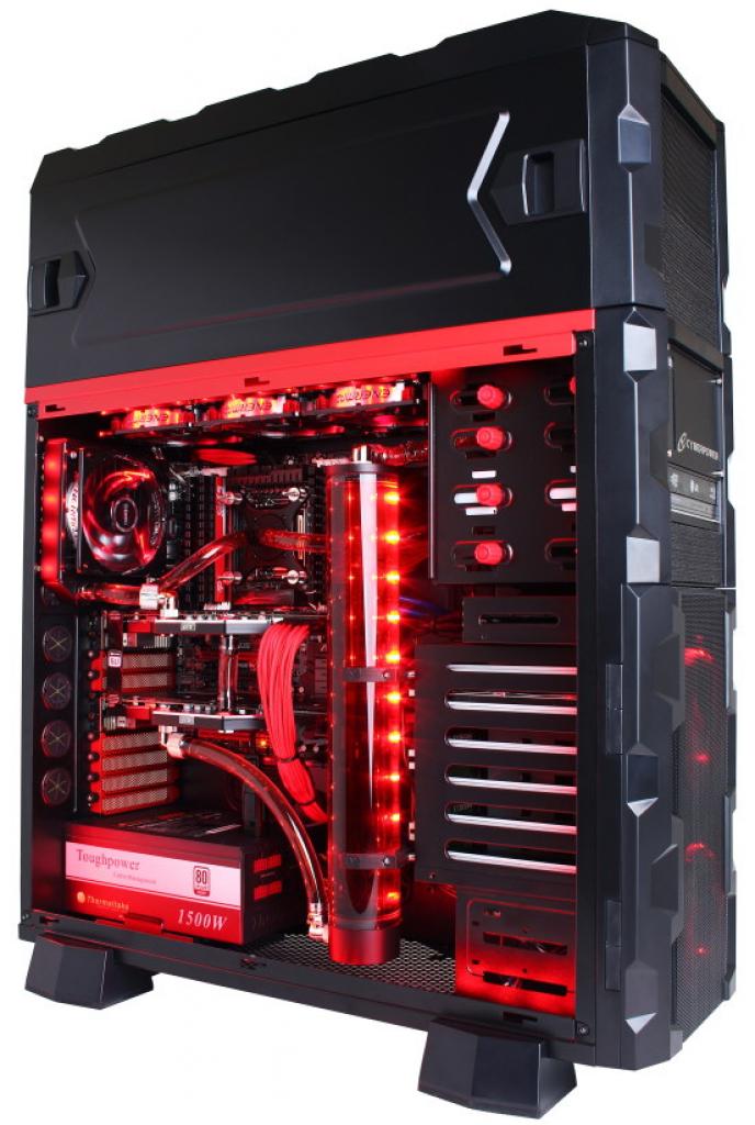 [28/12/2011] Cyberpower PC stellt Fang III-Gamingrechner vor - Wasserkühlung und Sandy-Bridge-Extreme. (2)