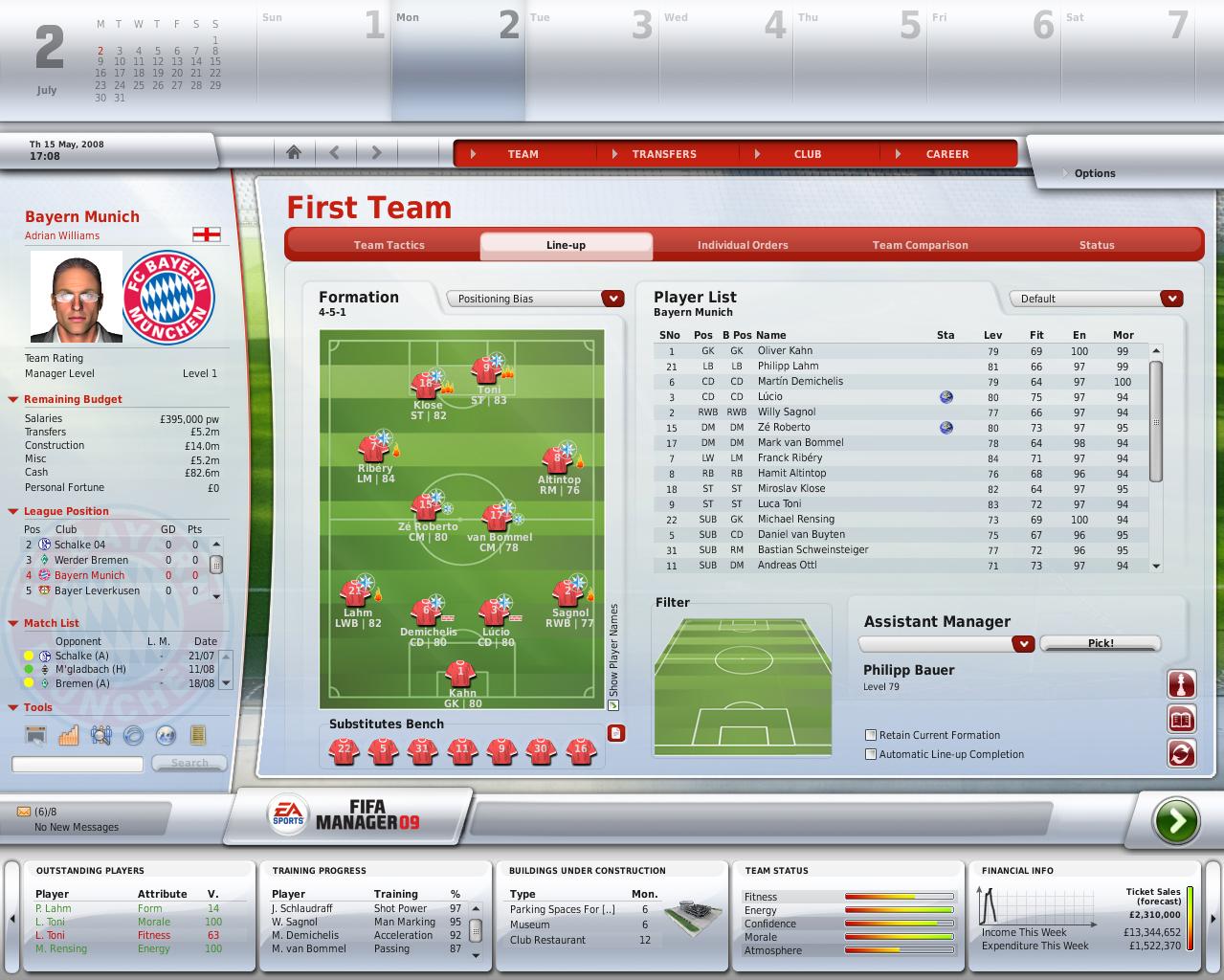 [05/12/2011] Fifa Manager 09: Kurz nach dem Release des Fifa-Managers 09 quollen die Foren über vor Beschwerden über Kündigungen am Ende einer Saison, Grafikfehlern und Abstürzen. Die Kopierschutzmaßnahme hatte offensichtlich Erfolg und die ehrlichen Käufer hatten keine Probleme dieser Art.