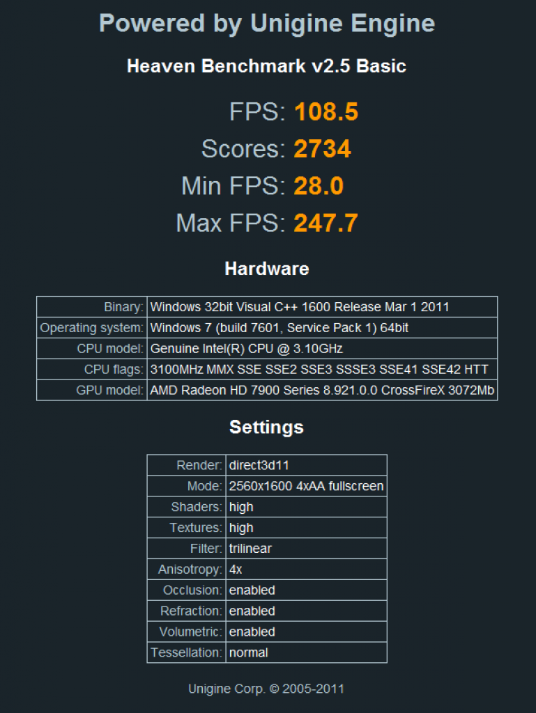 [31/12/2011] HD 7970 von MSI und HIS bereits in UK-Shop: 3-way-CrossFireX-Benchmark mit unterschiedlicher Auflösung, AA & AF (1)