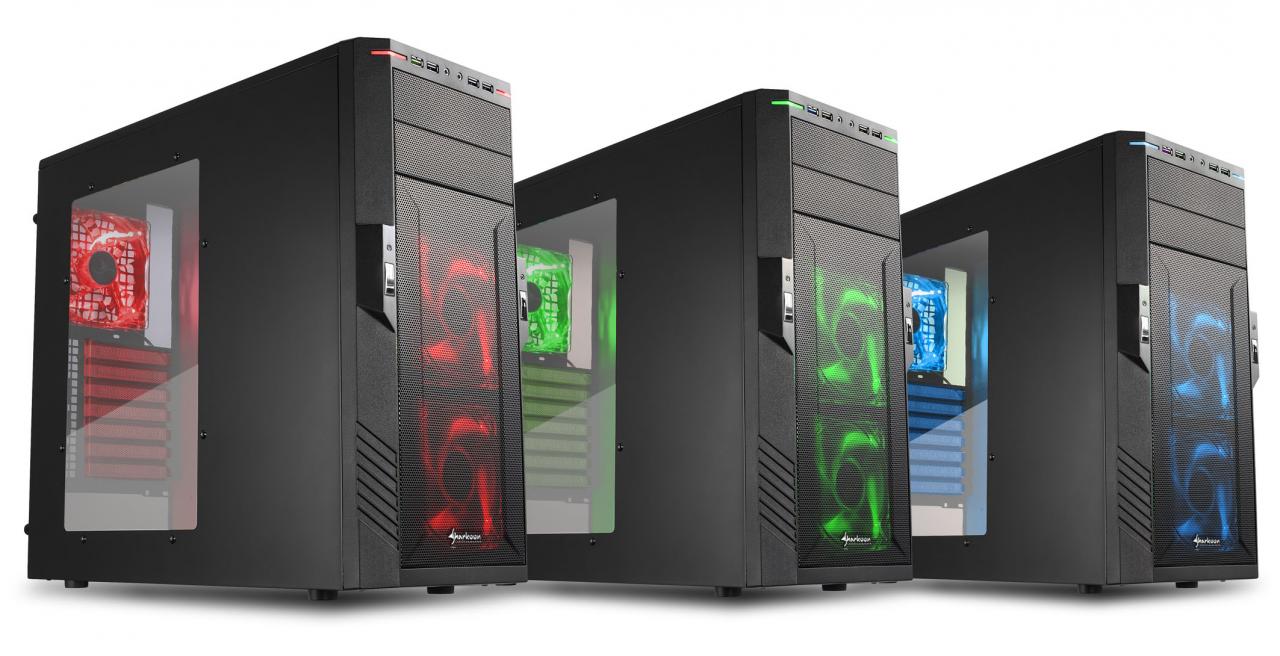 [20/12/2011] Sharkoon T28 ATX - Preiswerter Tower mit viel Raum für Festplatten und Grafikkarten. (1)