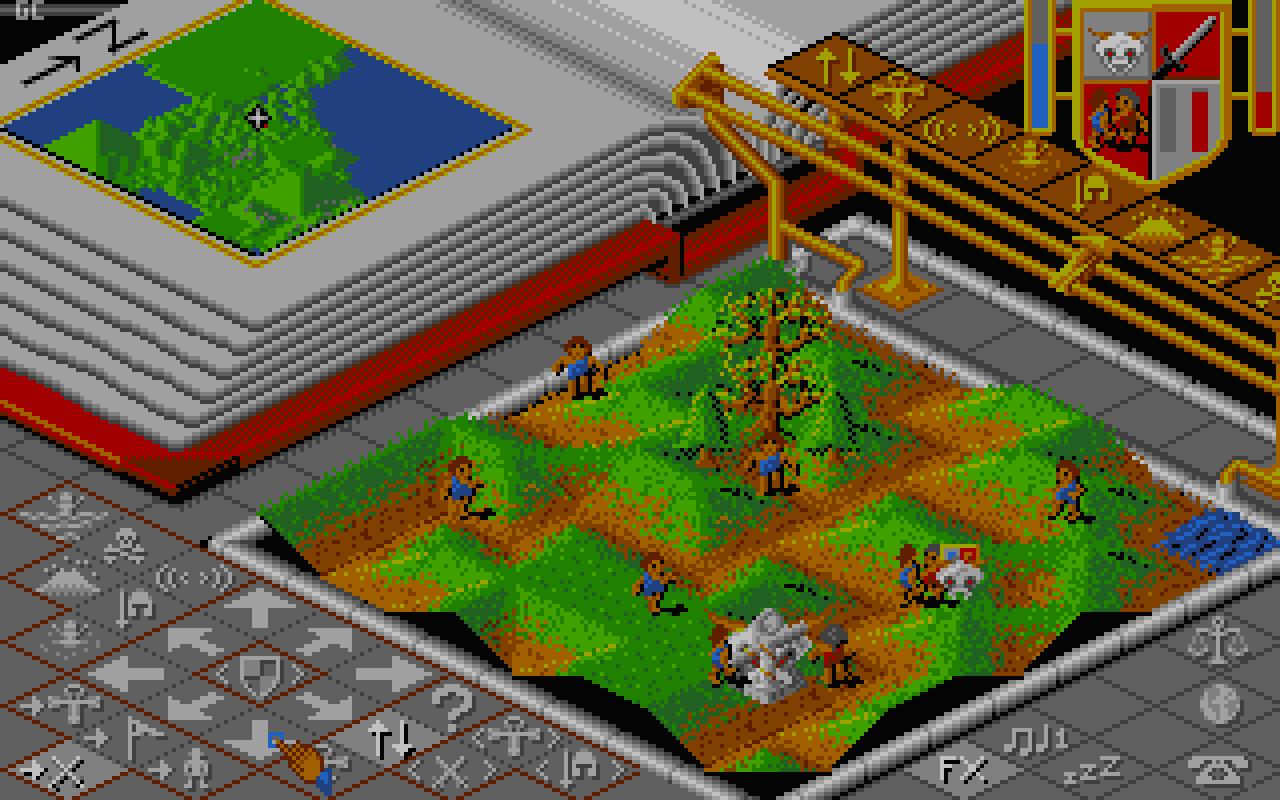[21/01/2012] Populous (1989): Peter Molyneux ließ in Populous die Spieler das erste Mal in die Rolle eines Gottes schlüpfen. In dem Strategie-Klassiker können Sie nicht nur Ihre Zivilisation zu Ruhm und Stärke führen, sondern auch gleichzeitig den Gegner mit Naturkatastrophen und Zaubern nerven. Jahre später sollte Molyneux noch einmal versuchen eine Göttersimulation zu entwickeln.