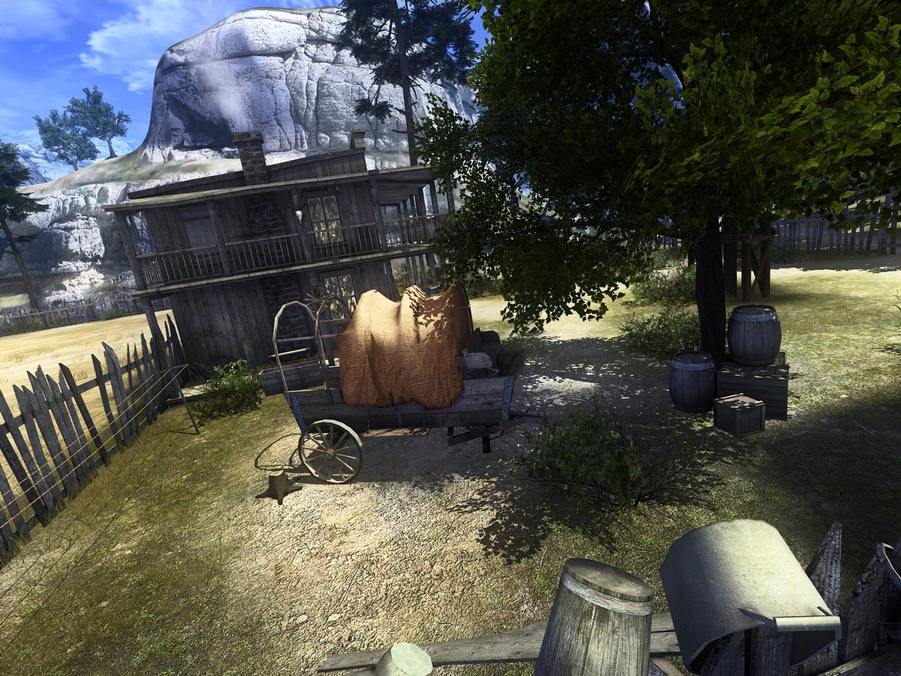 [09/01/2012] 2005: Das erste Call of Juarez bietet eine gelungene Optik, welche zwei (!) Jahre nach dem Release durch das fast 1 GiByte große Enhancement Pack mit DX10 aufgemotzt wird - alle späteren Spiele von Techland nutzen maximal DX9