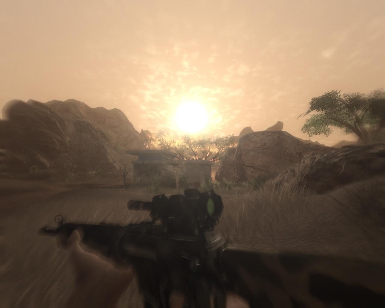 [09/01/2012] 2008: Far Cry 2 nutzt DirectX 10.1 für mehr Fps, im Falle einer Geforce muss die NVAPI herhalten - aber unter DX10