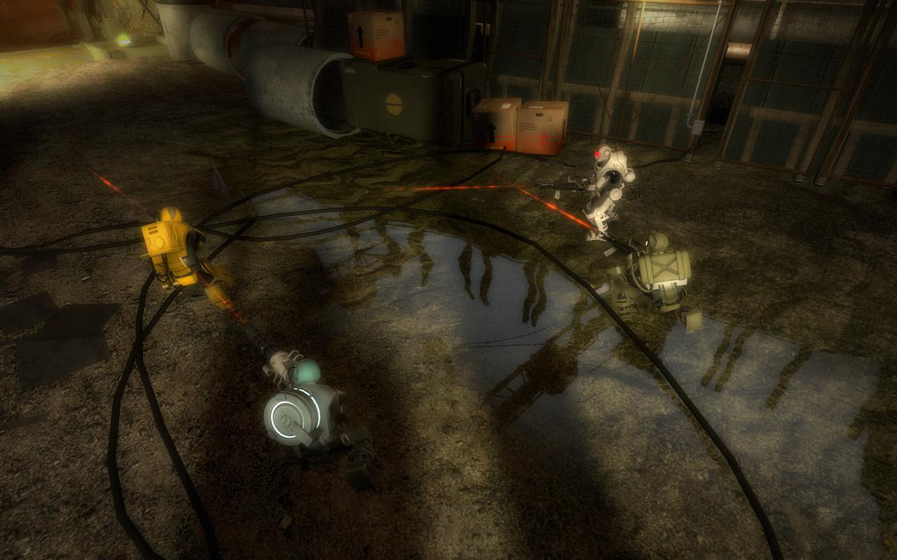 [20/01/2012] 2010: Alien Swarm ist kostenlos und basiert auf Valves Source-Engine; diese bietet vergleichsweise schicke Reflexionen