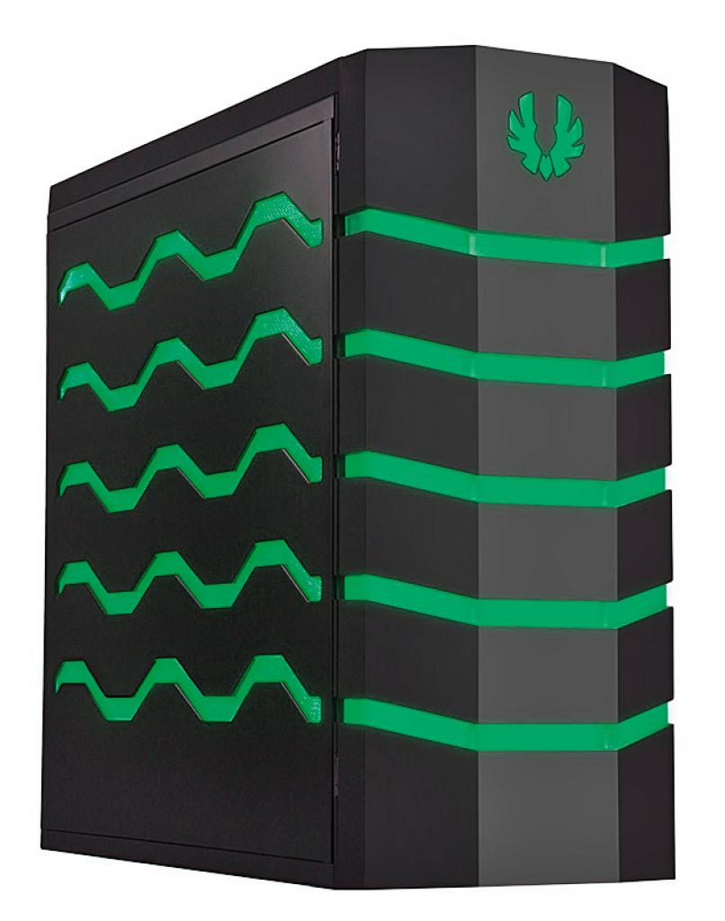 [25/01/2012] 2010 Bitfenix Colossus: Der neue Gehäusehersteller Bitfenix stattete das Colossus nicht nur mit LEDs an der Front, sondern auch an beiden Seitenteilen aus. Verschiedene Beleuchtungsmodi und auswählbare Farben machen den Tower zum Design-Objekt.