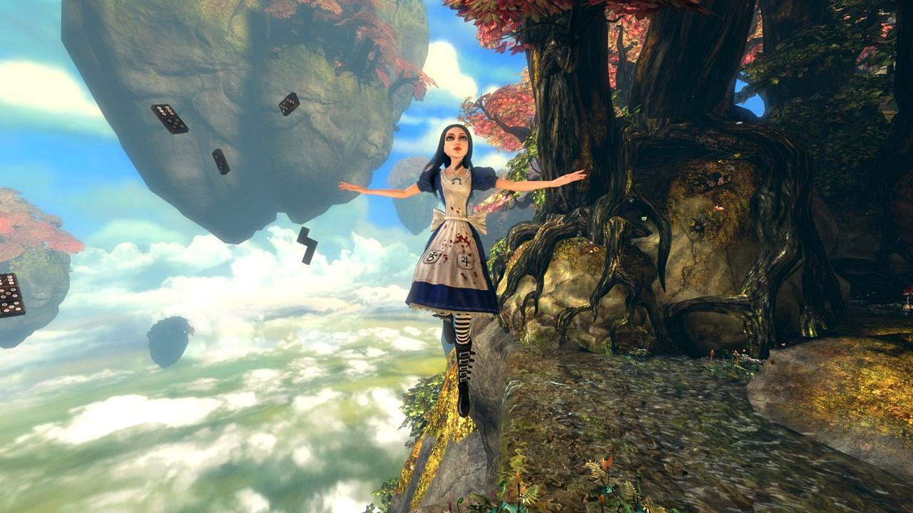 [09/01/2012] 2011: Alice Madness Returns ist ein völlig abgedrehtes Spiel, wenngleich dieser Screenshot einen idyllischen und friedlichen Himmel zeigt
