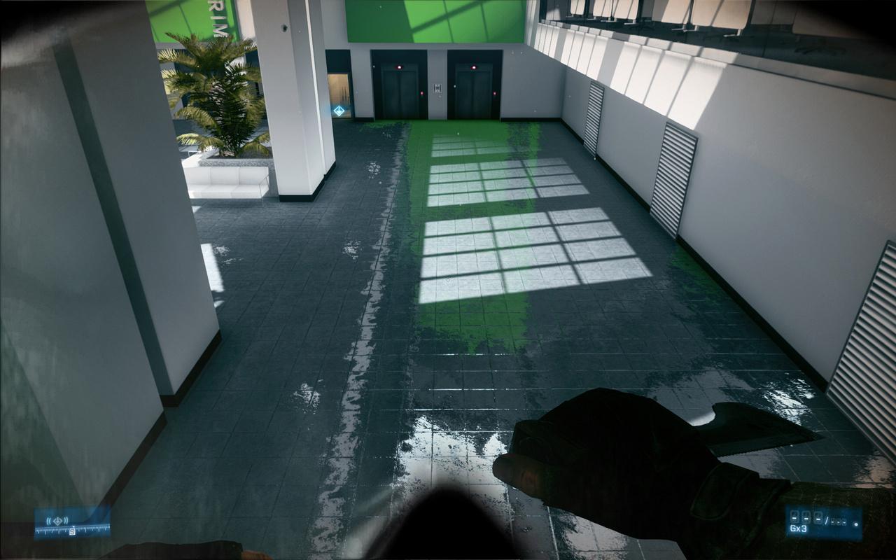 [20/01/2012] 2011: Was ein bisschen aussieht wie Mirror's Edge, ist in Wirklichkeit Battlefield 3 - man beachte den Boden