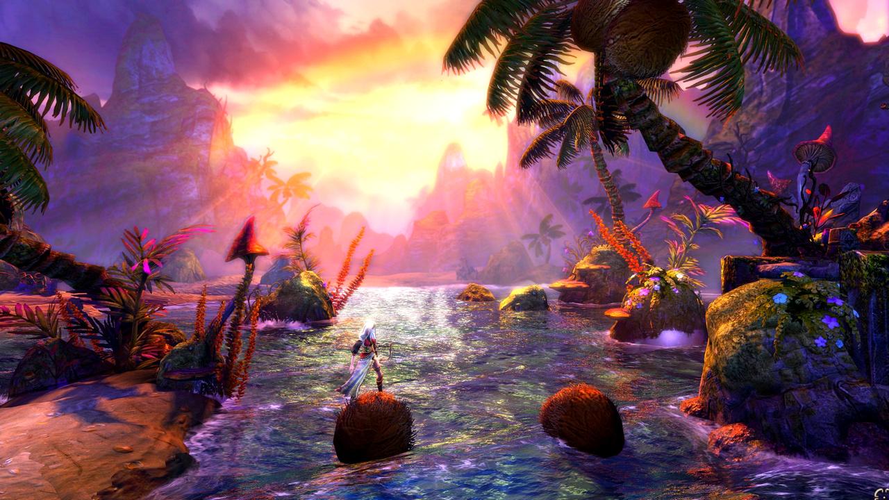 [09/01/2012] 2011: Trine 2 bietet eine wunderschöne, malerische Himmeldarstellung