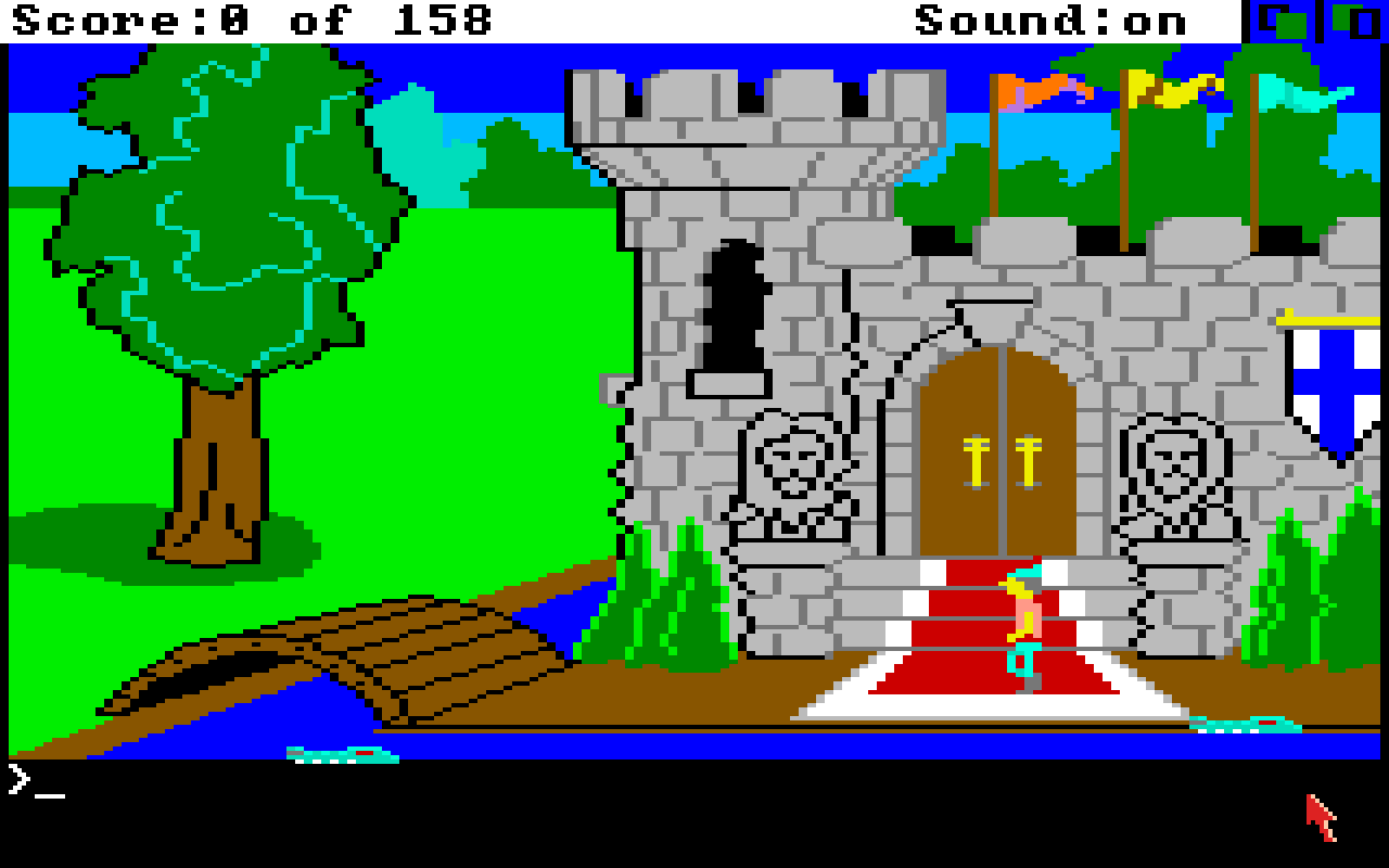 [24/01/2012] Los ging es 1984 mit dem ersten Teil der King's Quest-Reihe.