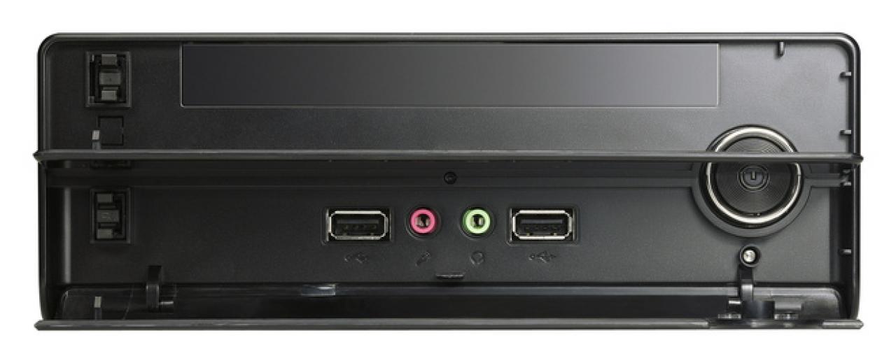 [14/01/2012] Der neue Slim-PC-Barebone XH61 ist für die Sandy-Bridge-Prozessoren von Intel gedacht. (3)