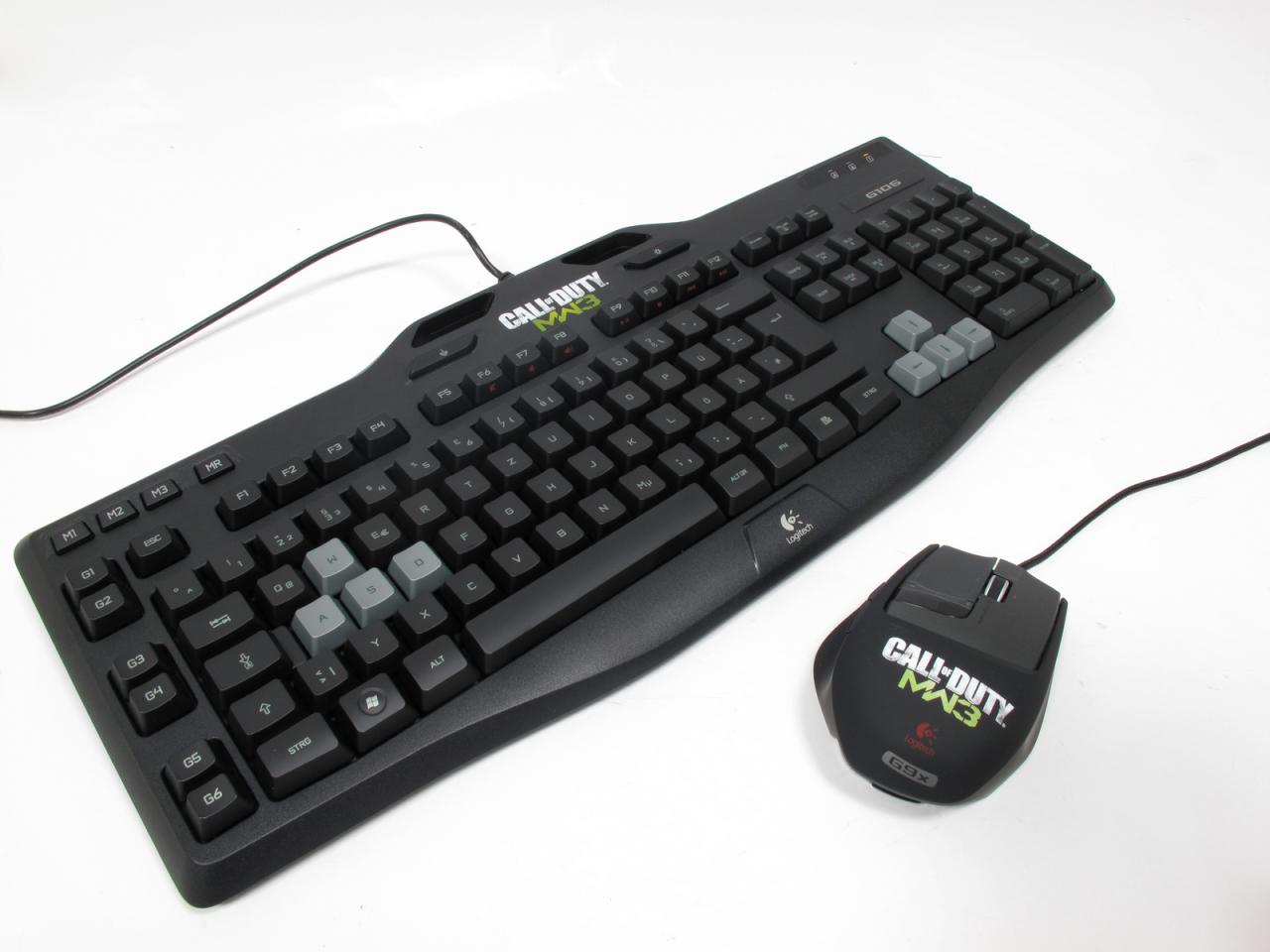 [17/01/2012] Logitech Gaming Keyboard G105 und Laser Mouse G9x CoD: Modern Warfare 3 Edition im Test. (2)