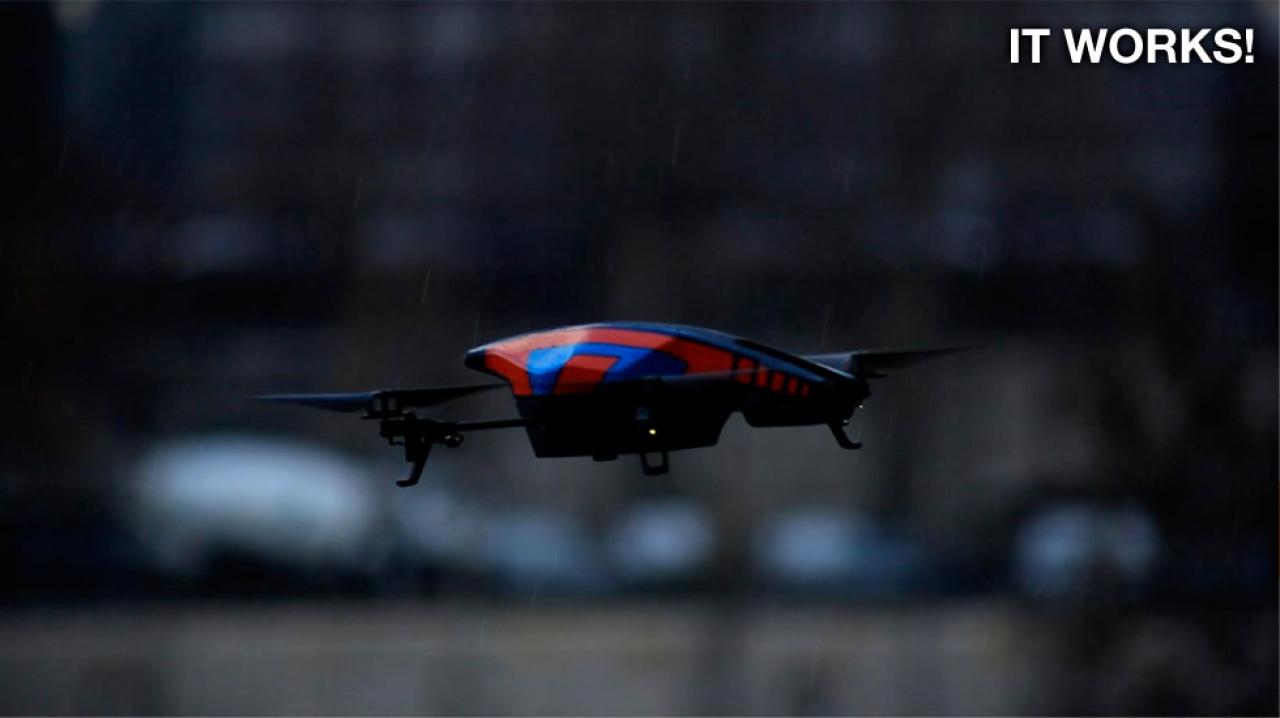 [09/01/2012] Parrot Quadcopter AR.Drone 2.0: Neue Generation auf der CES 2012 vorgestellt (5)