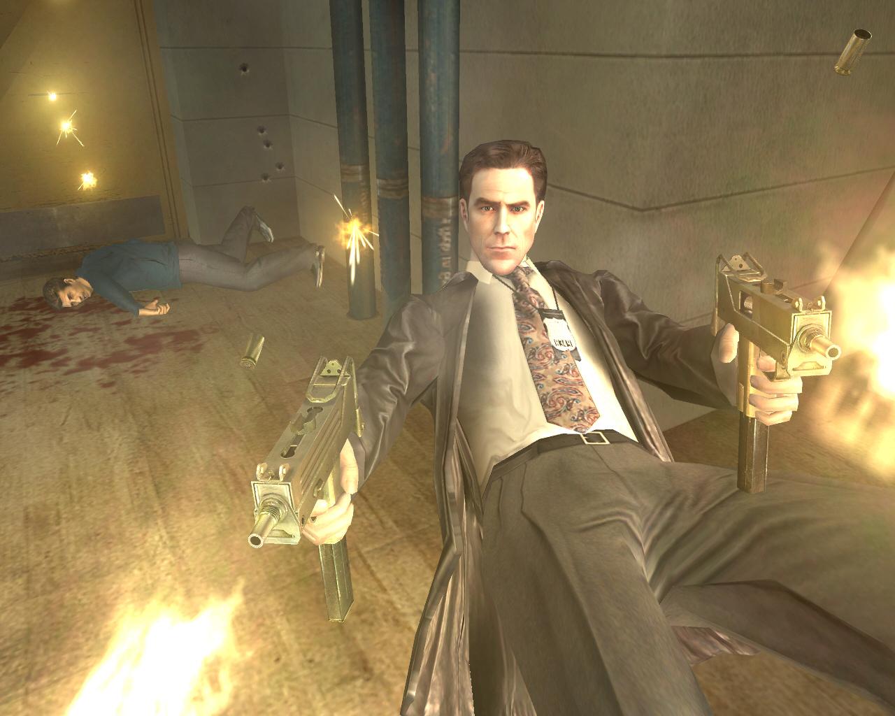 [05/01/2012] DX8: Max Payne 2 von 2003 zeigt die Problematik auf, die DirectX 8 samt unterschiedlichen Shader-Version birgt; Spiegel etwa zeigen Max nur mit SM 1.4