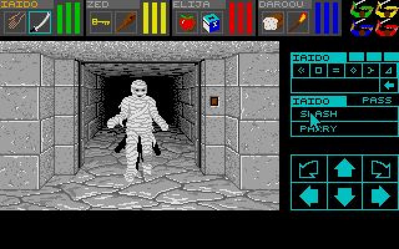 [28/01/2012] Dungeon Master (1987): Eines der ersten Echtzeit-Rollenspiele in 3D wurde 1987 veröffentlicht. Dungeon Master orientierte sich zwar an dem Pen-&-Paper-Vorbild Dungeons & Dragons, allerdings wurde das Fertigkeitensystem über Bord geworfen. Zauber und Waffen wurden effektiver, je häufiger man sie benutzte, was zur damaligen Zeit eine echte Neuheit war.