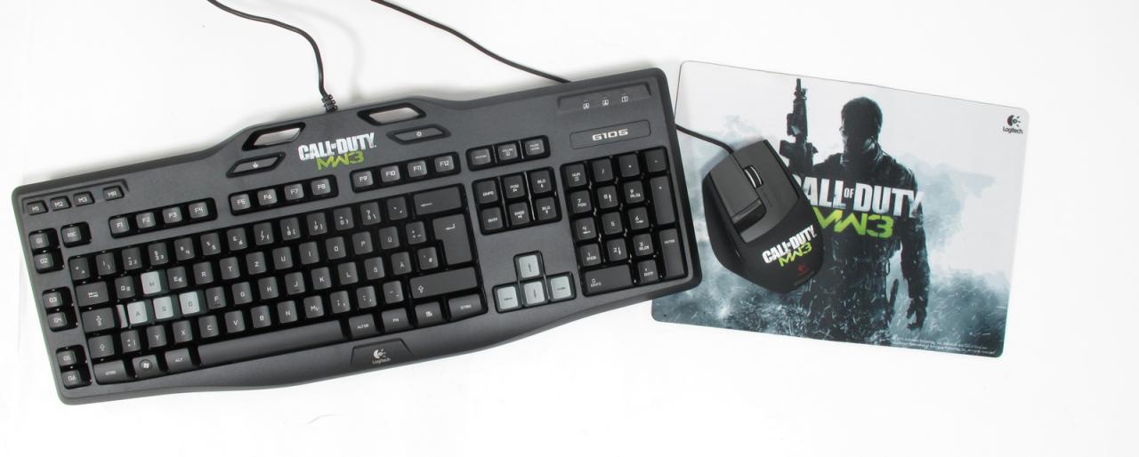 [17/01/2012] Logitech Gaming Keyboard G105 und Laser Mouse G9x CoD: Modern Warfare 3 Edition im Test. (5)
