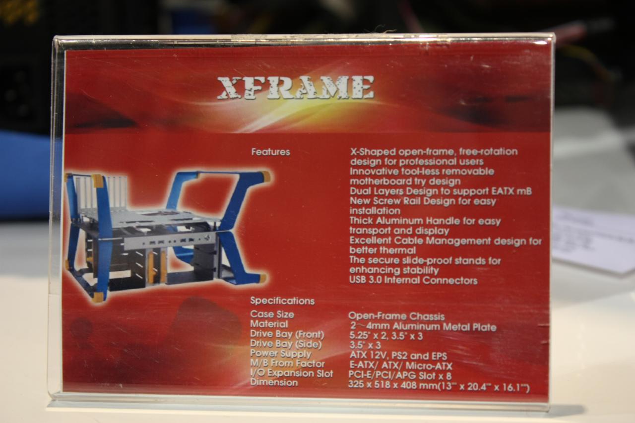 [11/01/2012] CES 2012: In Win zeigt Xframe Limited Edition (7)