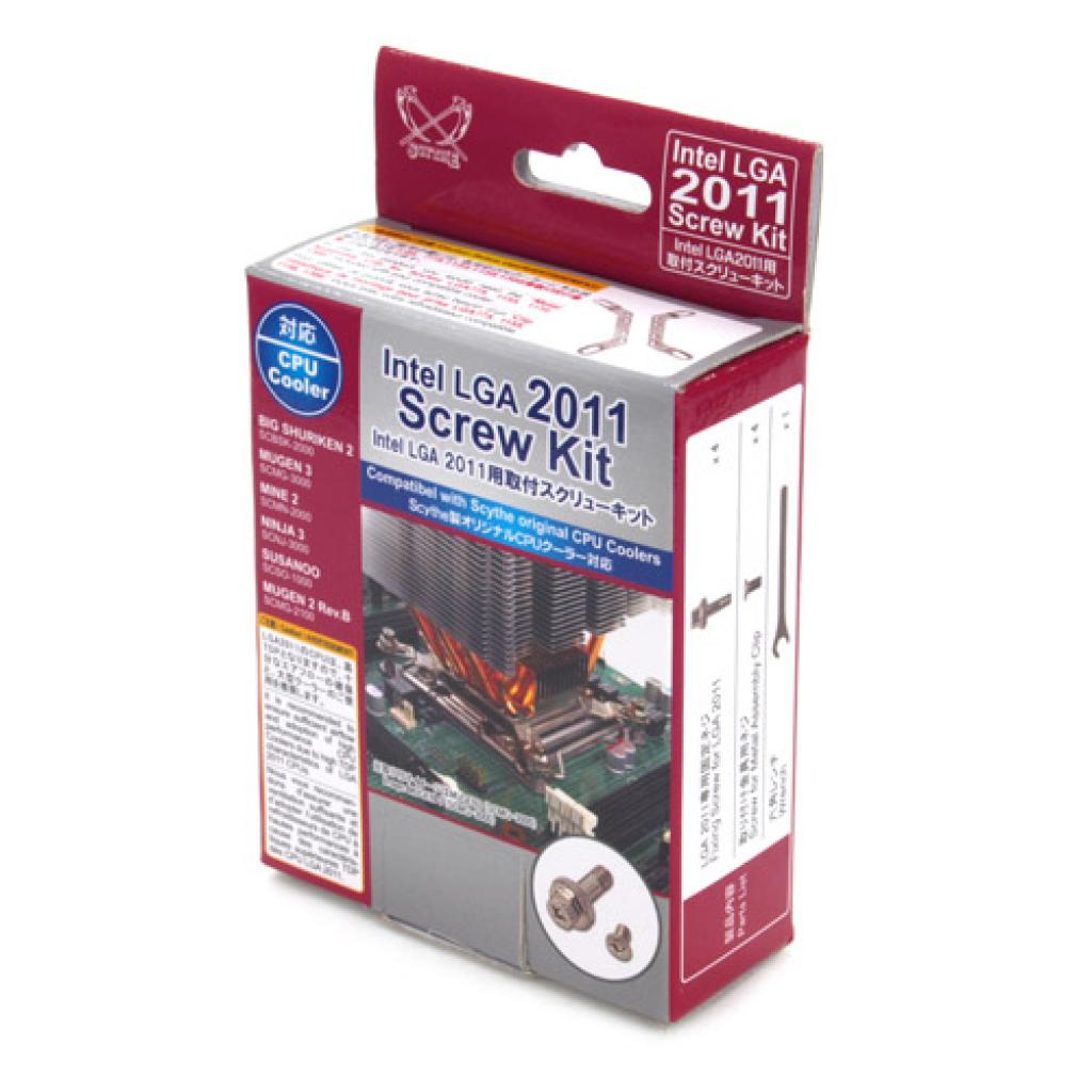 [11/01/2012] Scythe bietet ab sofort ein günstiges Schrauben-Kit an, mit dem vorhandene Kühler auch mit dem neuen Sockel LGA 2011 verwendet werden können. (1)
