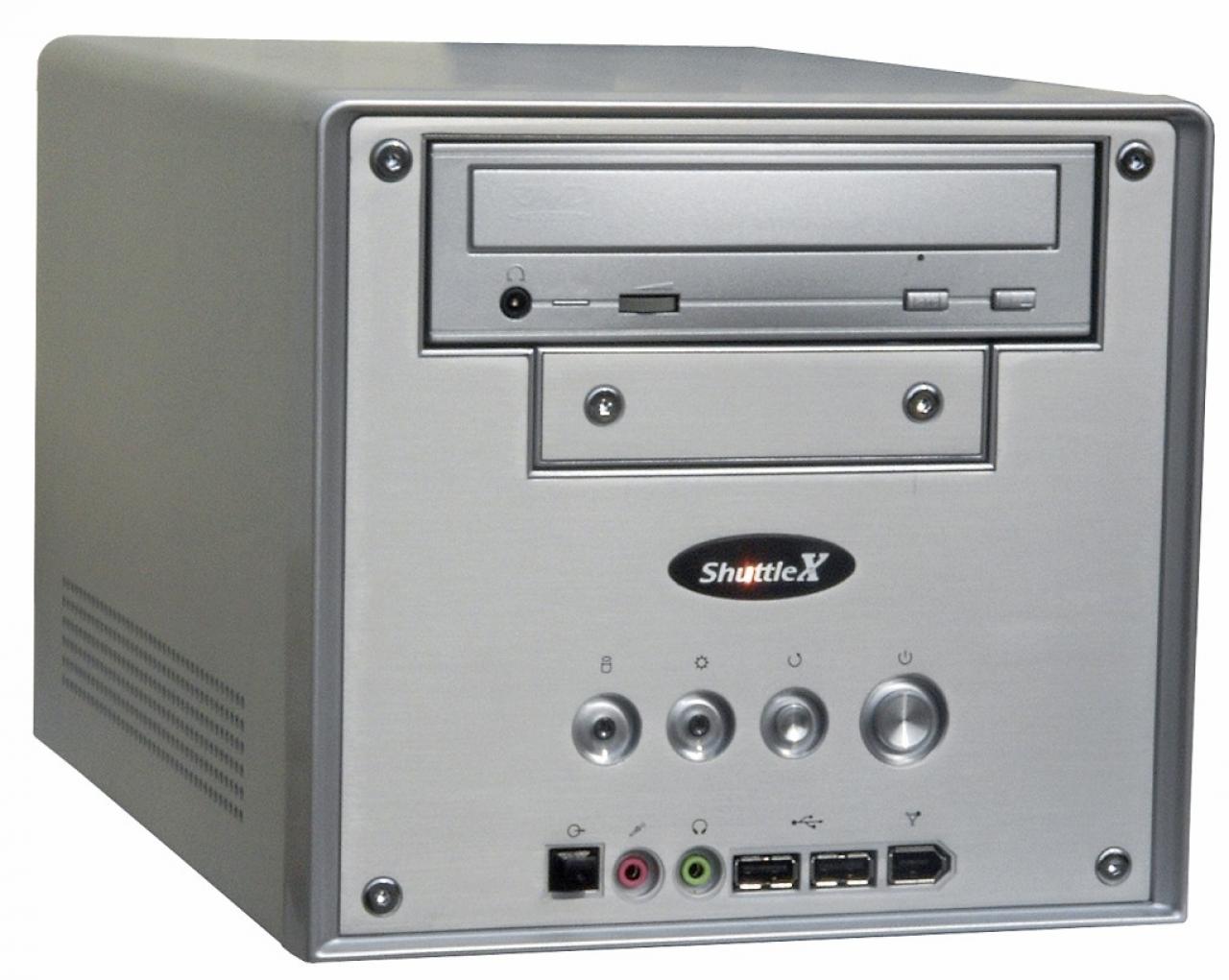 [25/01/2012] Shuttle FN41G2: Shuttle war mit seinen Mini-PCs und deren Aluminiumgehäusen der Wegbereiter für die heute beliebten Mini-ITX-Gehäuse.