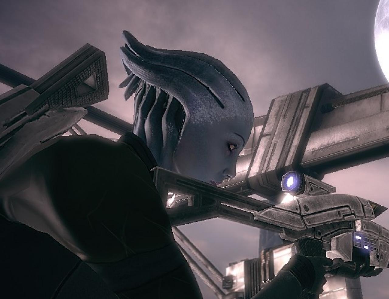 [17/01/2012] Liara T'Soni: Zu Beginn der Geschichte hat Liara einen schweren Stand. Ihre Mutter Benezia unterstützt Saren und Sheperds Team befürchtet das Liara in moralische Konflikte gerät. Sie erweist sich jedoch als loyale Biotikerin im Team und gibt Ihnen sogar die Chance einer Liebesgeschichte mit Shepard. Im DLC zum zweiten Teil wird Sie zur entscheidenden Figur bei der Suche nach dem mysteriösen Shadowbroker.