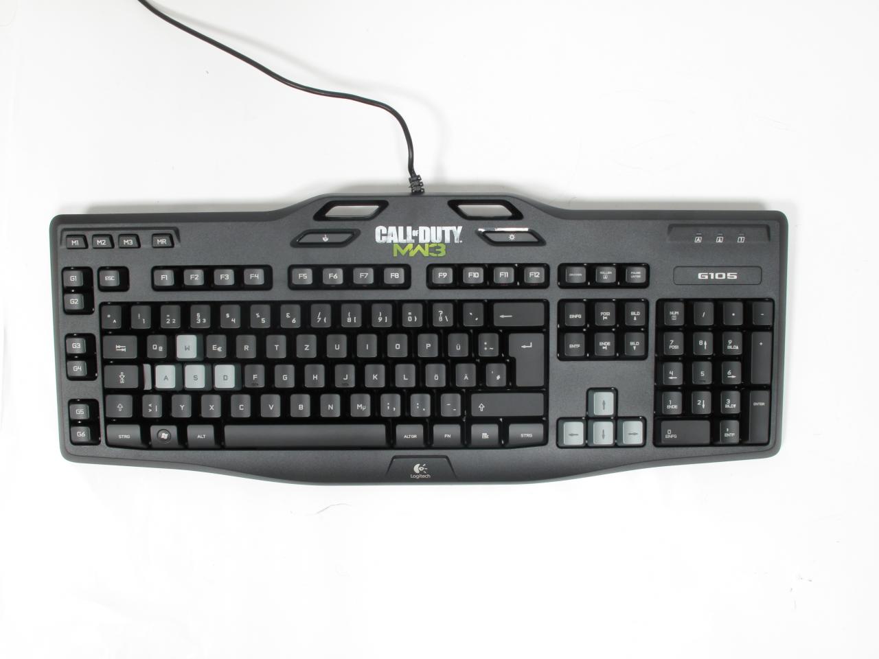 [03/01/2012] Neu im Testlabor: Logitech Modern Warfare 3-Kombi aus G105, G9x und Mauspad (1)