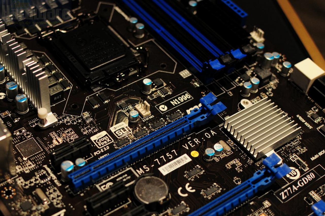 [12/01/2012] MSI Z77A GD80 - Crossfire SLI PCIe 3.0, alles Buzzwords dabei