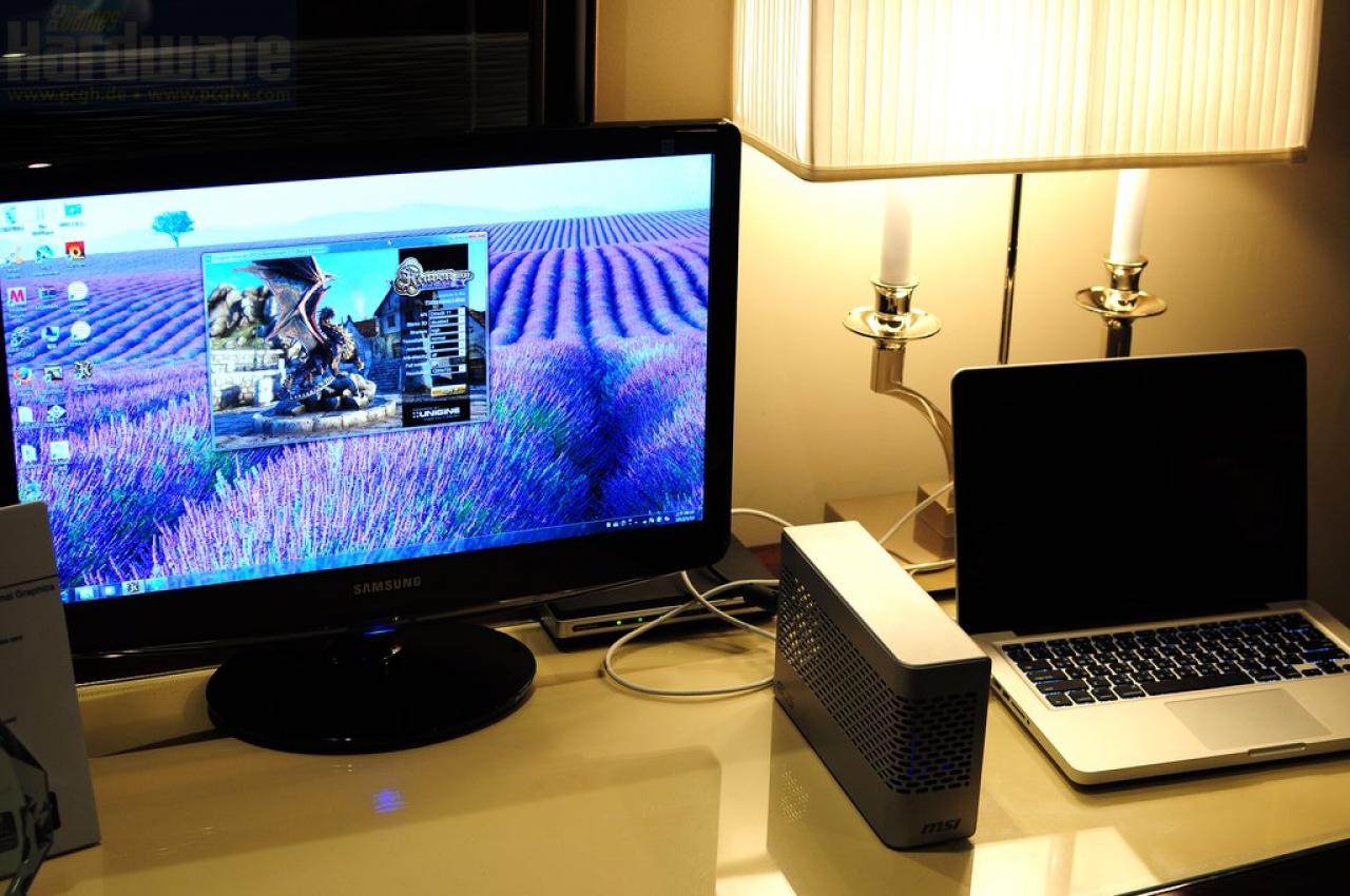 [12/01/2012] MSI GUS II: Externe Grafik am Notebook via Thunderbolt (2)