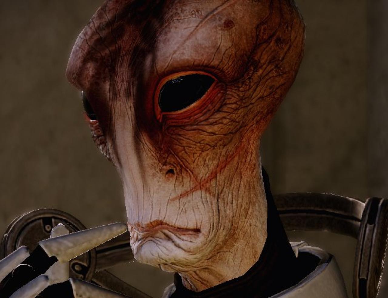 [17/01/2012] Mordin Solus: Mordin ist ein ambitionierter Wissenschaftler, der seine Ziele häufig allerdings mit moralisch fragwürdigen Methoden verfolgt. Im zweiten Teil übernimmt er die Leitung im Labor der Normandy und forscht an Verbesserungen für den Kampf gegen die Kollektoren. 