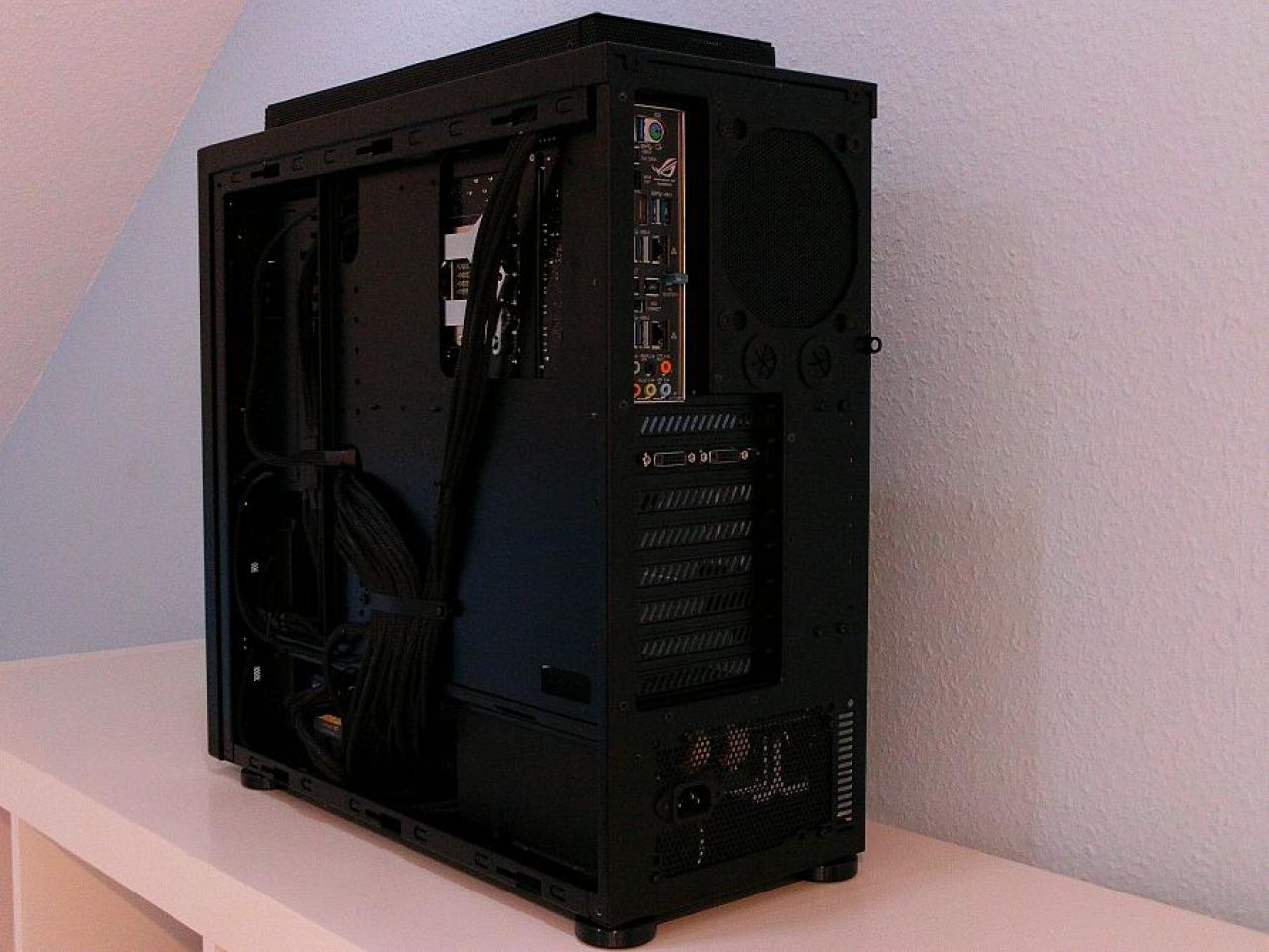 [23/01/2012] Update mit Netzteiltestgerät, Wakü-580 und schickem Triple-Radiator (45)