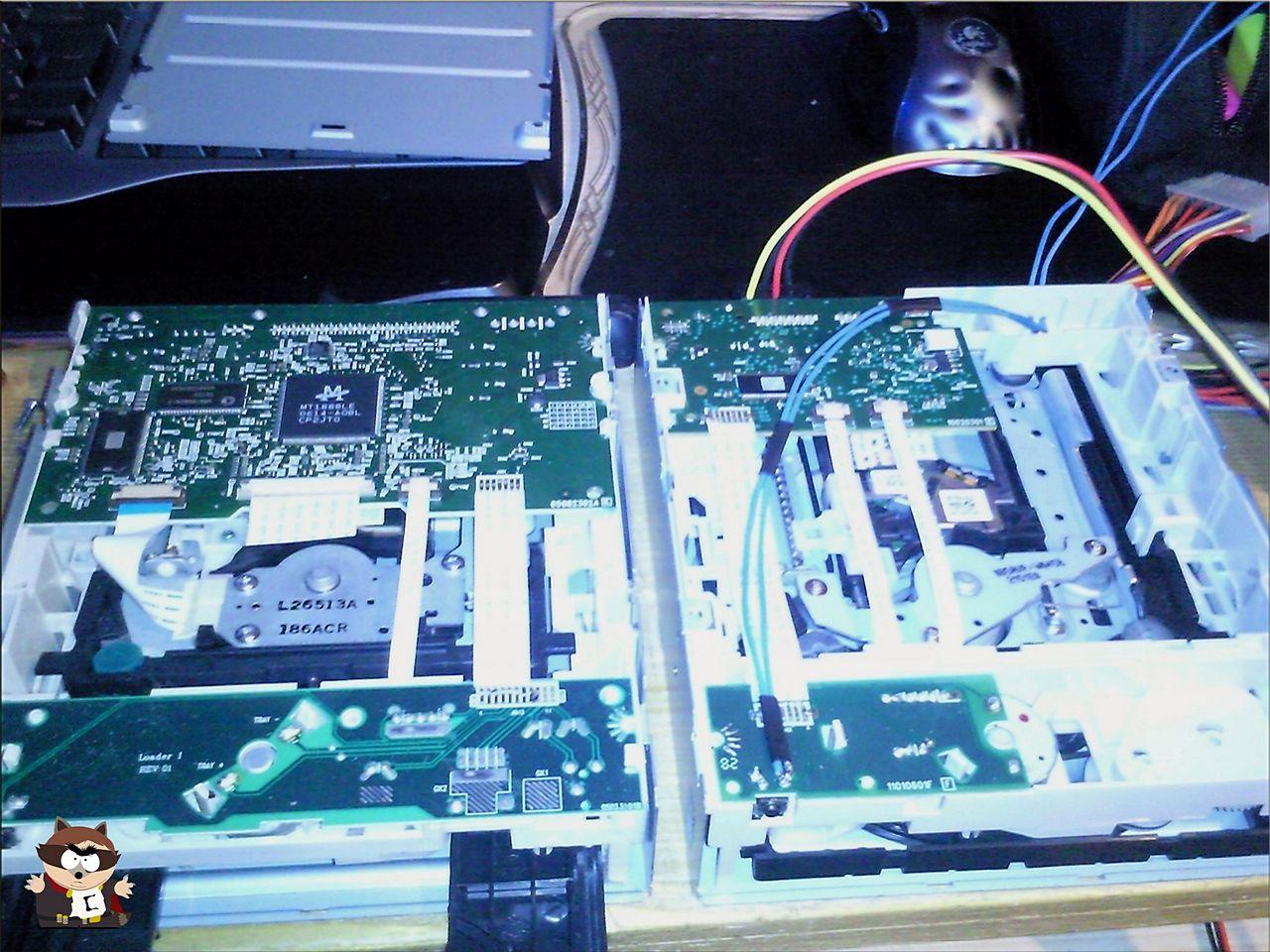 [31/01/2012] Fast and Furious: Raven-2-Casemod mit Carbonelementen und blauer Beleuchtung (3)