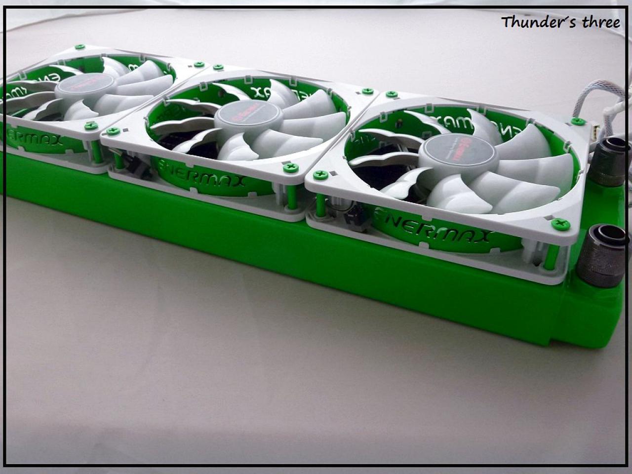 [20/01/2012] Wakü-PC in Weiß und Neongrün: Mit dem speziellen Farbmix zum Erfolg? Update: Graka-Abdeckung und Nvidia-Logo (17)