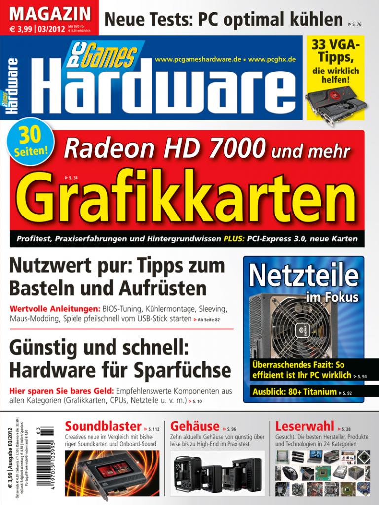 [27/01/2012] PC Games Hardware 03/2012: Titel der Magazin-Ausgabe