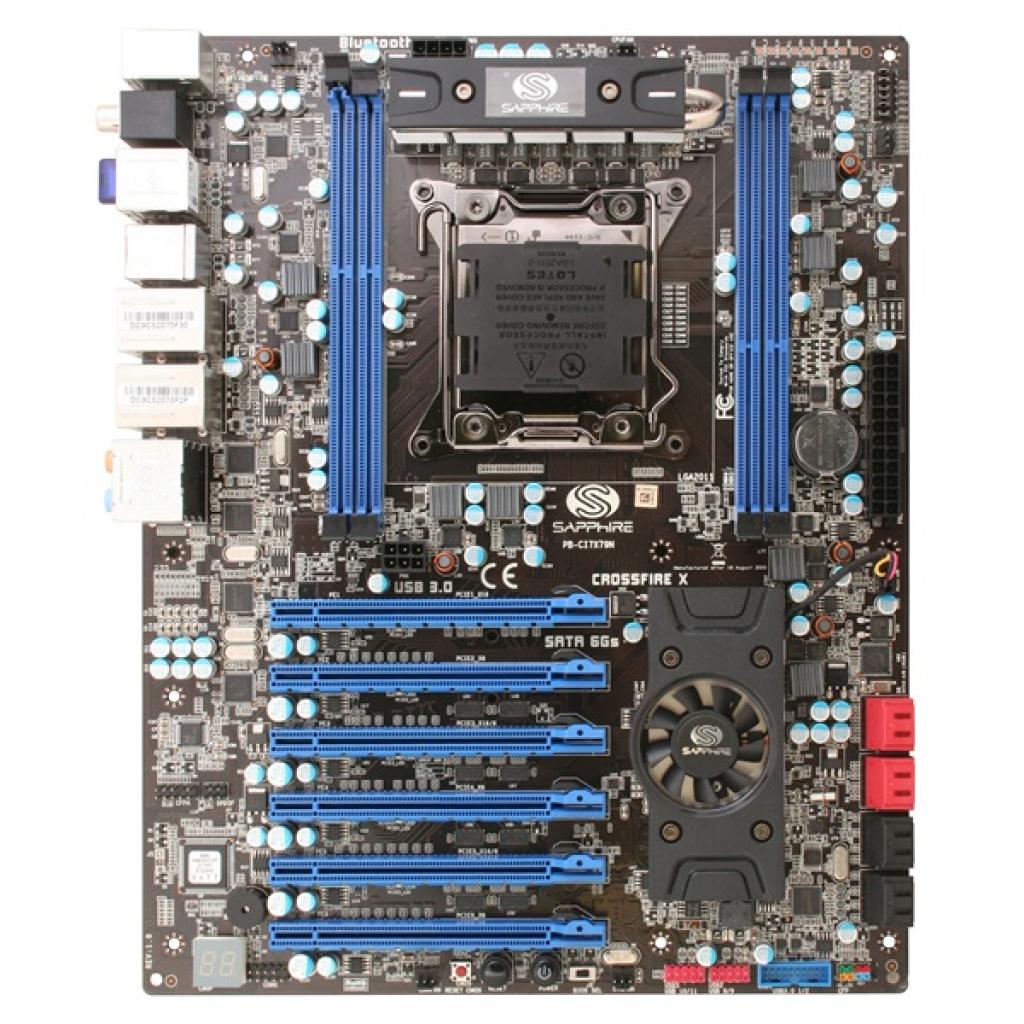 [09/01/2012] Sapphire schickt das Pure Black X79N mit sechs PCI-E-Slots ins Rennen (2)