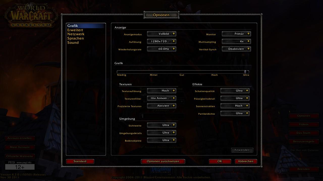 [03/01/2012] FAQ: So bencht PCGH Spiele - WoW