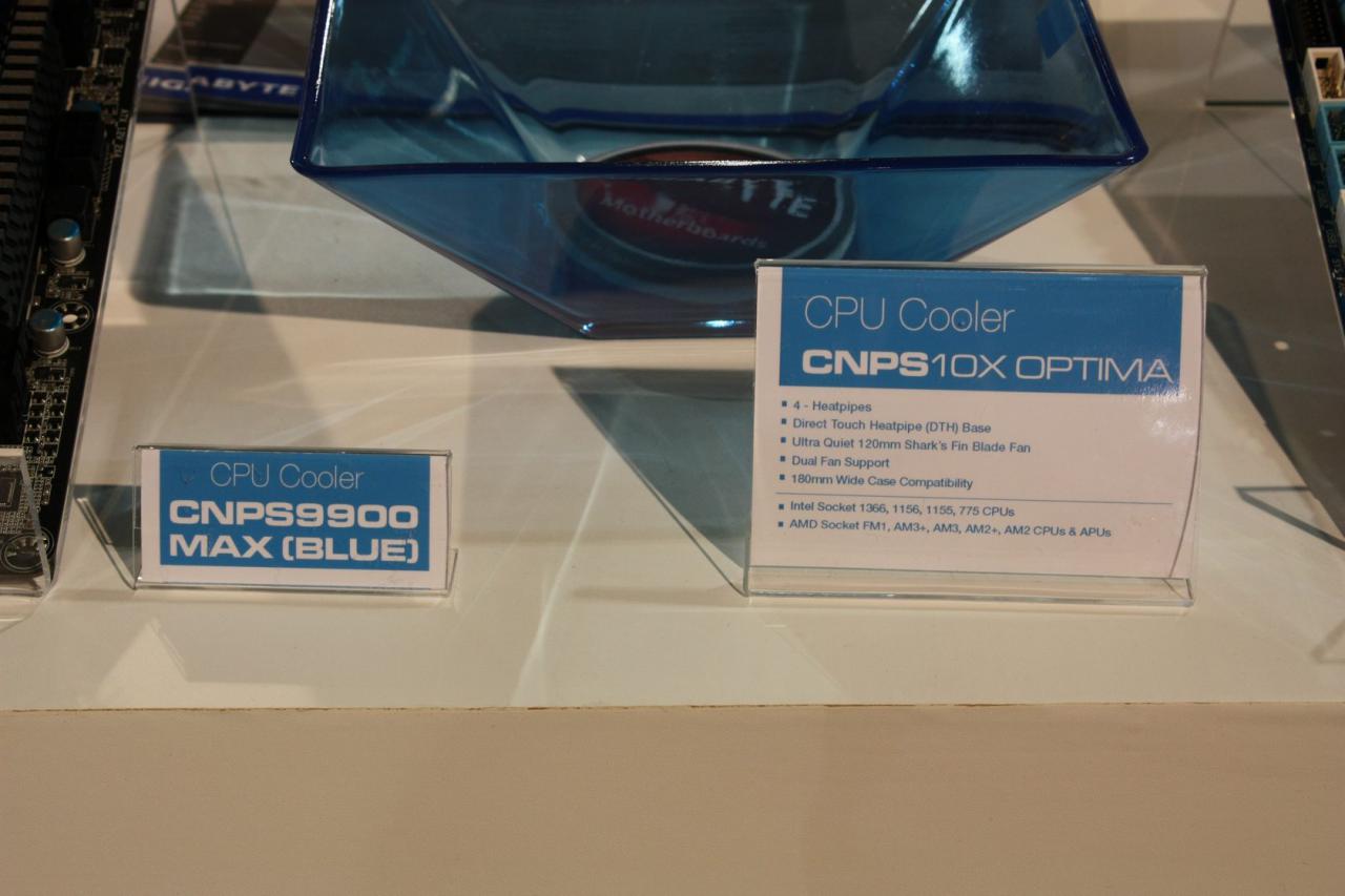 [11/01/2012] CES 2012: Alle CPU-Kühler von Zalman in der Galerie (2)