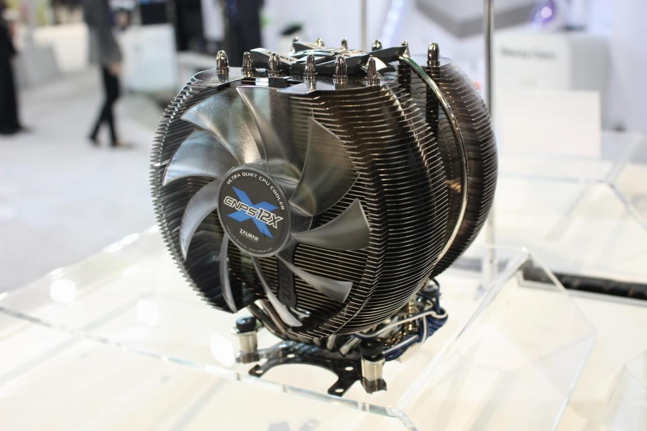 [11/01/2012] CES 2012: Alle CPU-Kühler von Zalman in der Galerie (10)