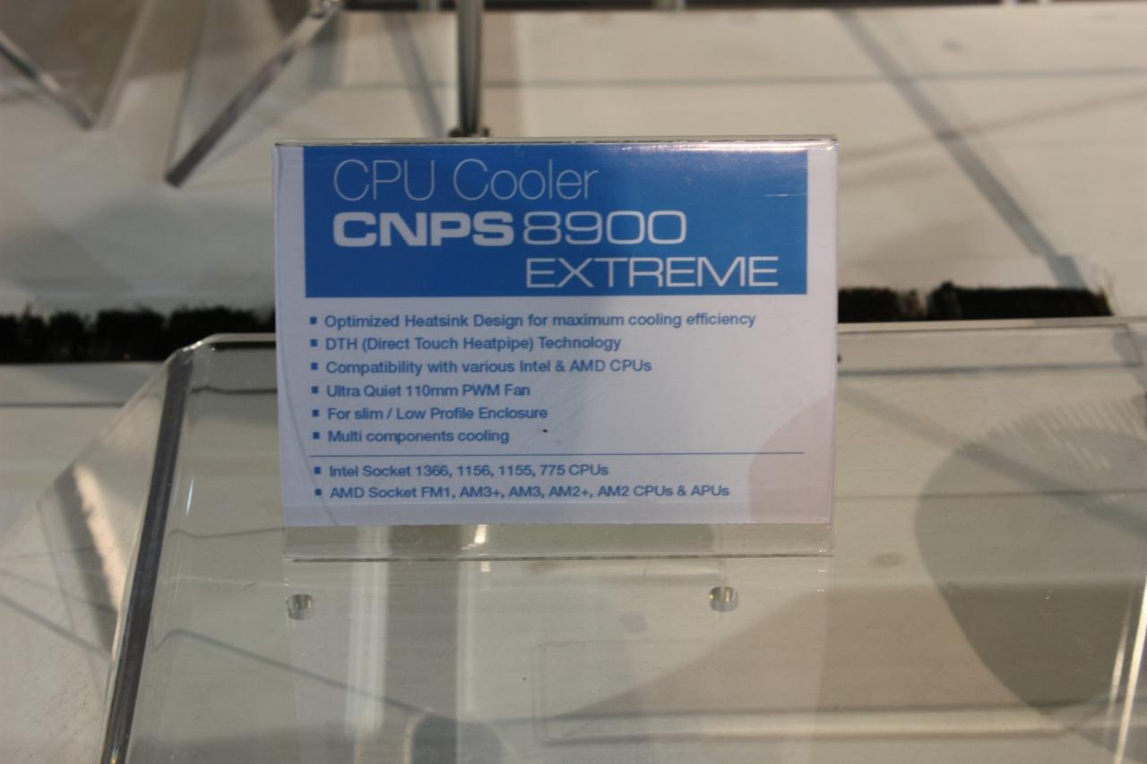 [11/01/2012] CES 2012: Alle CPU-Kühler von Zalman in der Galerie (11)