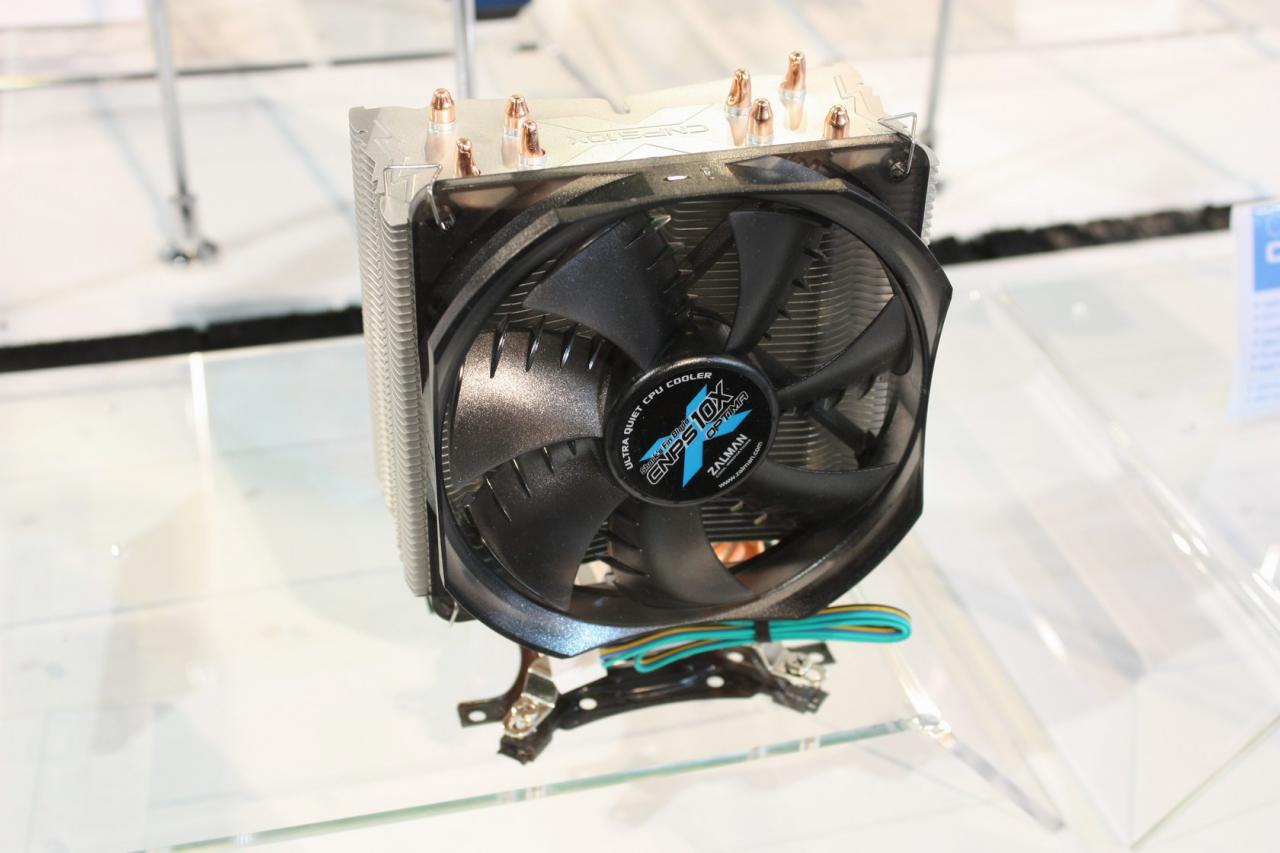 [11/01/2012] CES 2012: Alle CPU-Kühler von Zalman in der Galerie (13)