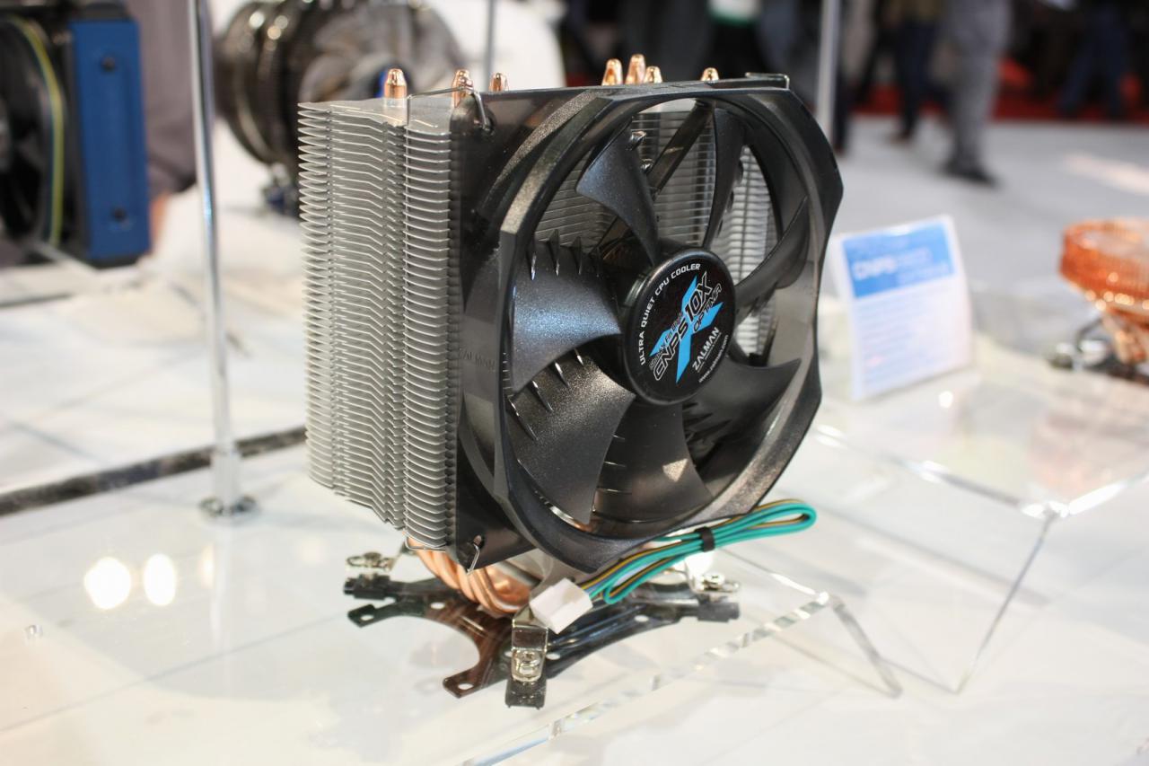 [11/01/2012] CES 2012: Alle CPU-Kühler von Zalman in der Galerie (14)