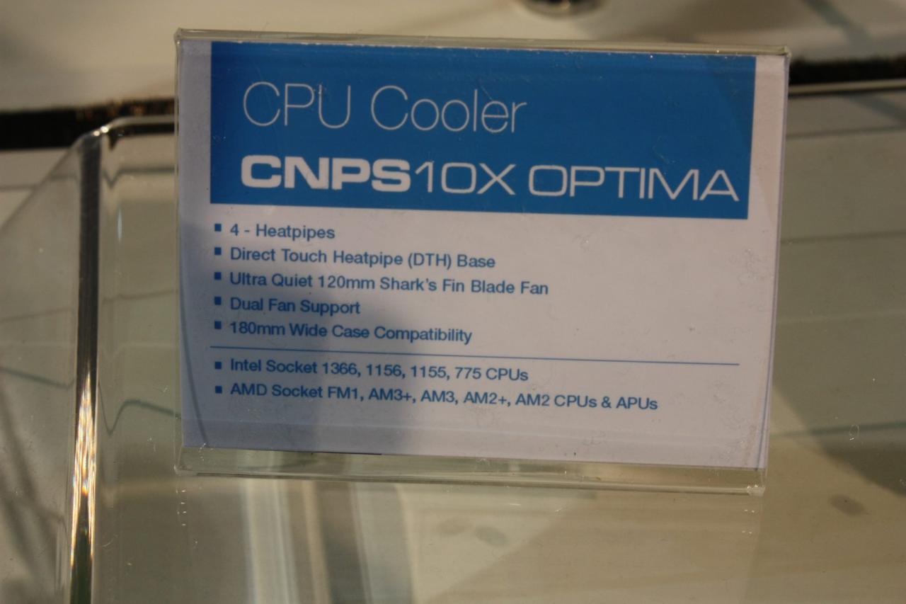 [11/01/2012] CES 2012: Alle CPU-Kühler von Zalman in der Galerie (15)