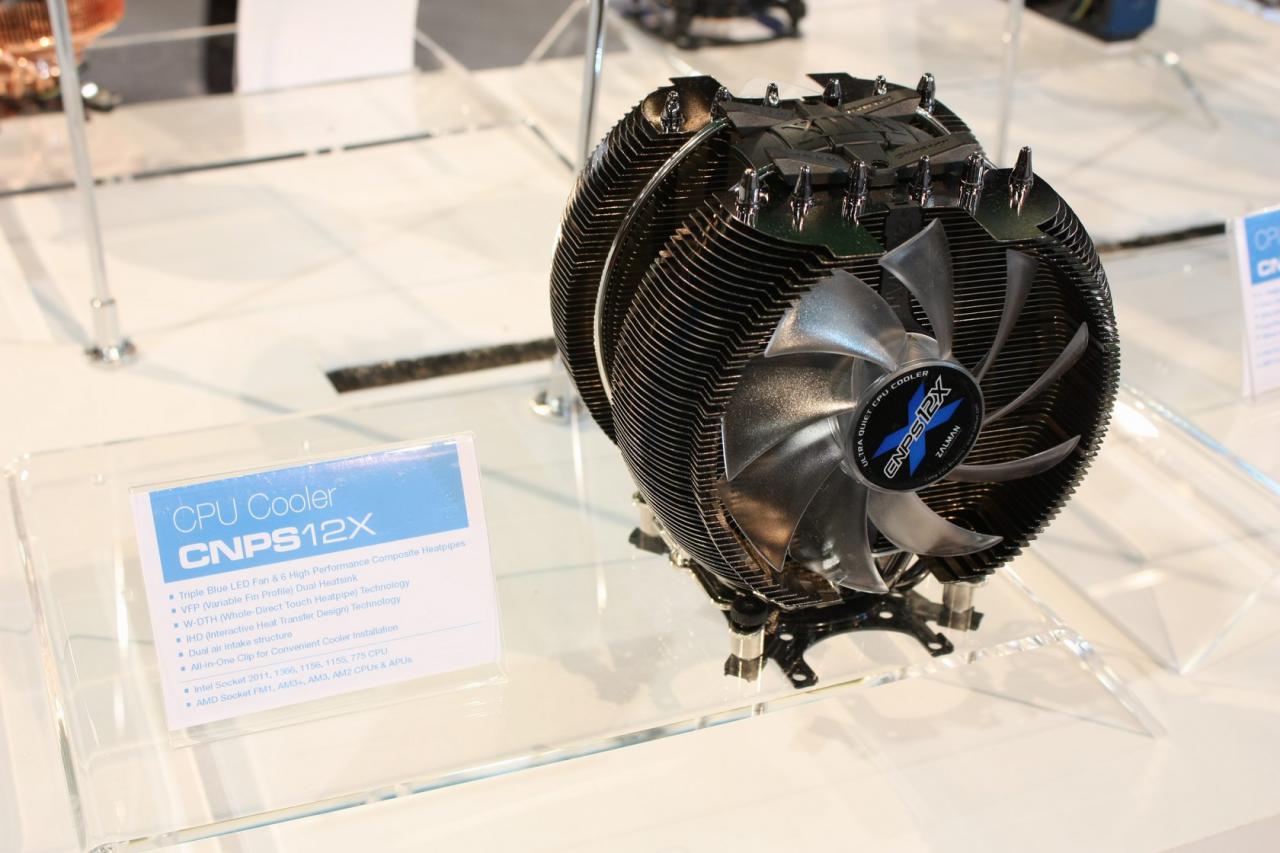 [11/01/2012] CES 2012: Alle CPU-Kühler von Zalman in der Galerie (16)