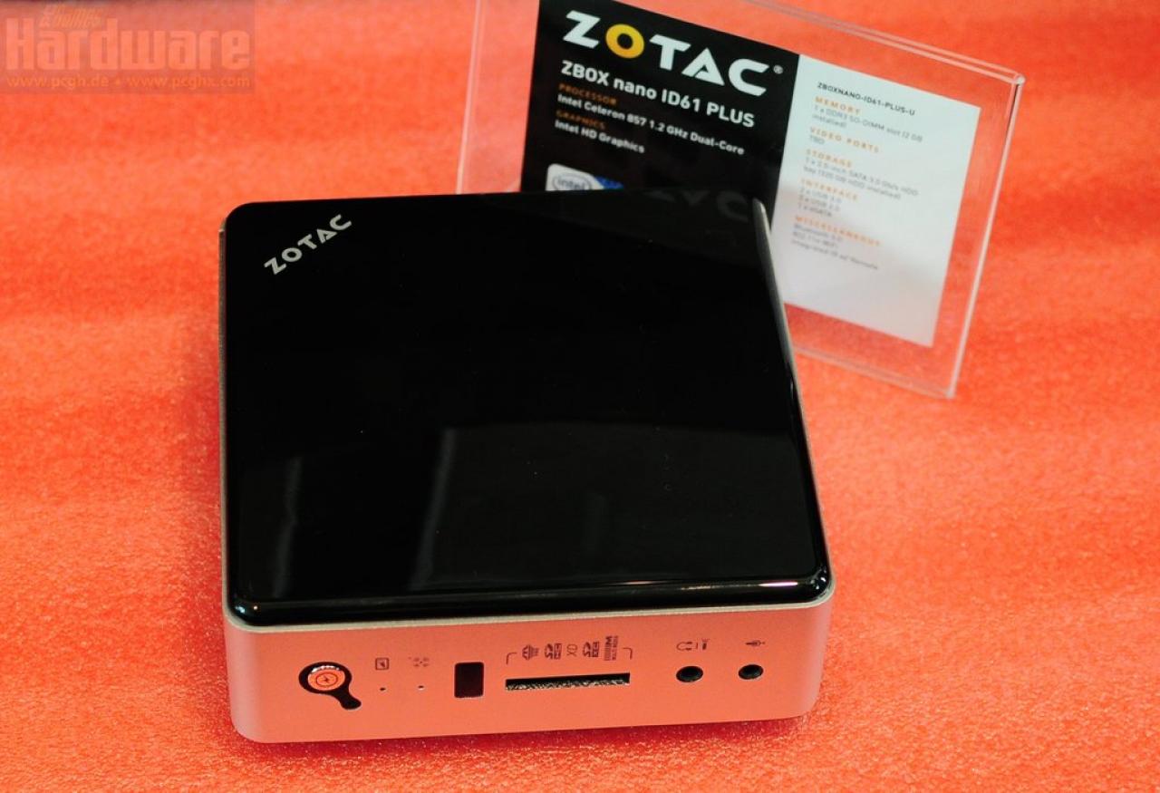 [11/01/2012] Zotac ZBox nano ID61 Plus: Ziemlich klein, aber gar nicht so lahm.