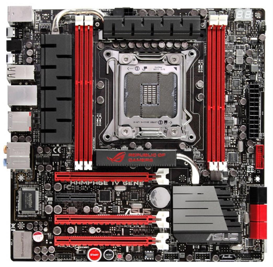 [18/01/2012] Rampage IV Gene: High-End-MATX-Mainboard für Sandy Bridge E (17)