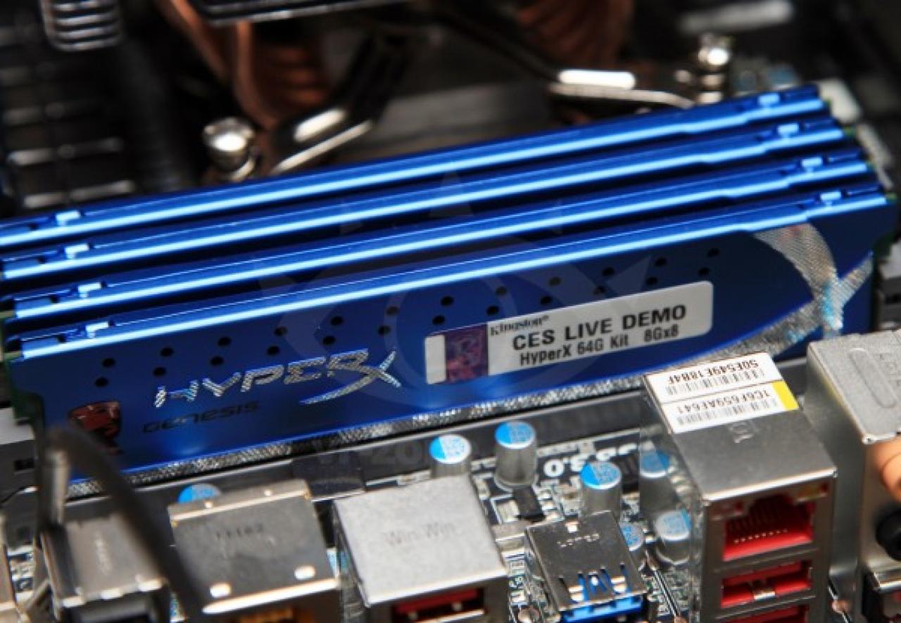 [12/01/2012] CES 2012: Kingston mit neuem Hyper X T1-RAM und SSD-Serien in allen Preisklassen. (2)