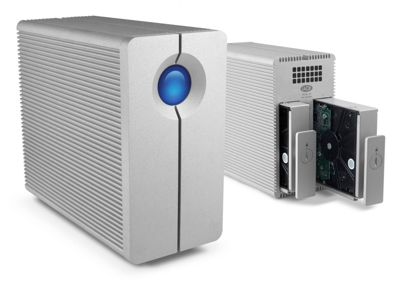 [17/01/2012] CES 2012: Lacie präsentierte eSATA-Hub und RAID-System mit Thunderbolt Schnittstelle. (2)